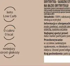 Erytrytol: sprawdź ile kalorii ma ten bezpieczny zamiennik cukru