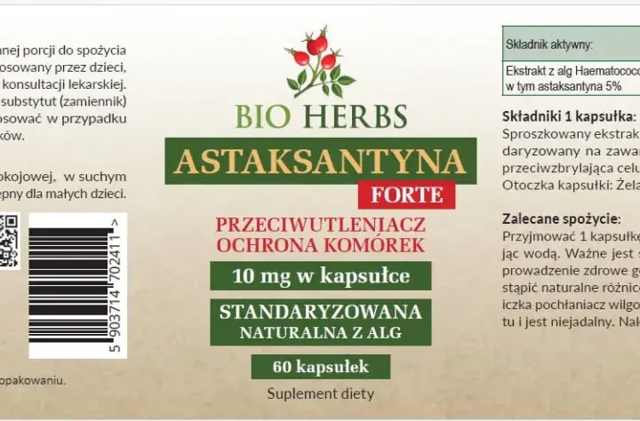 Naturalna astaksantyna: 7 zalet dla zdrowia i urody