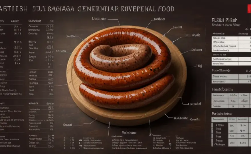 Ile kalorii ma kiełbasa swojska: szczegółowa tabela wartości odżywczych