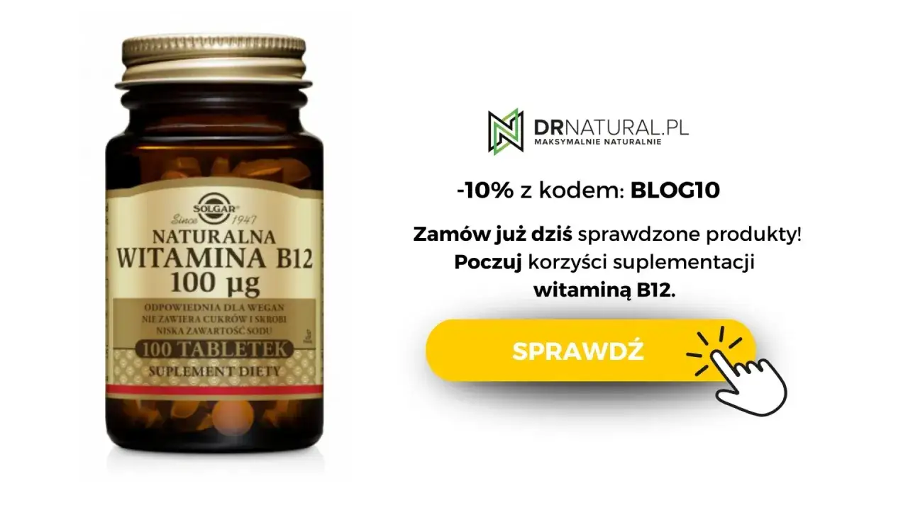 Zdjęcie Suplement B12: 5 kluczowych korzyści dla twojego zdrowia