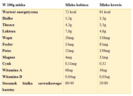 Zdjęcie Wartość kaloryczna mleka matki: szczegółowy spis kalorii i składników